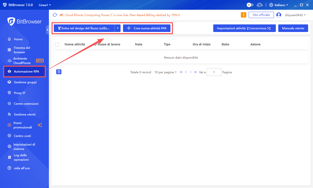 Browser anti-rilevamento