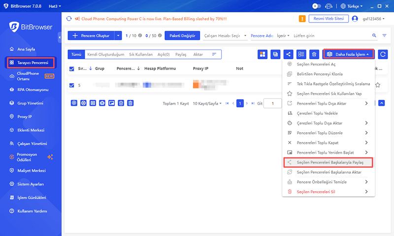 Payla??lan Ortam ve Güvenlik Kilidi