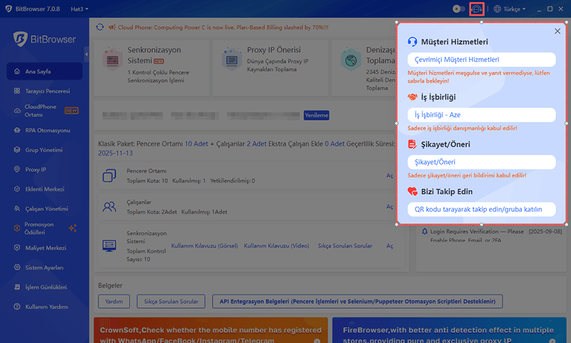 Profesyonel Mü?teri Hizmetleri ve Teknik Destek