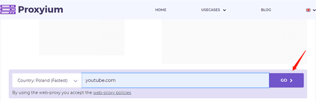 Activate Proxyium To Unblock Youtube