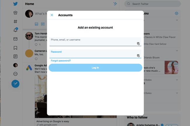 Add Another Account