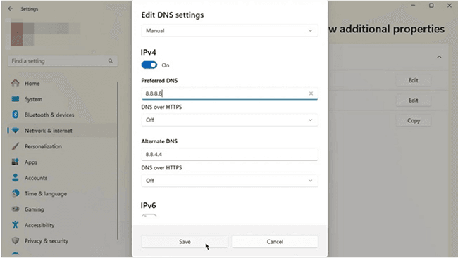 Change DNS Servers on Windows