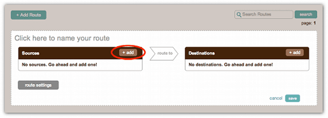 Click on Add