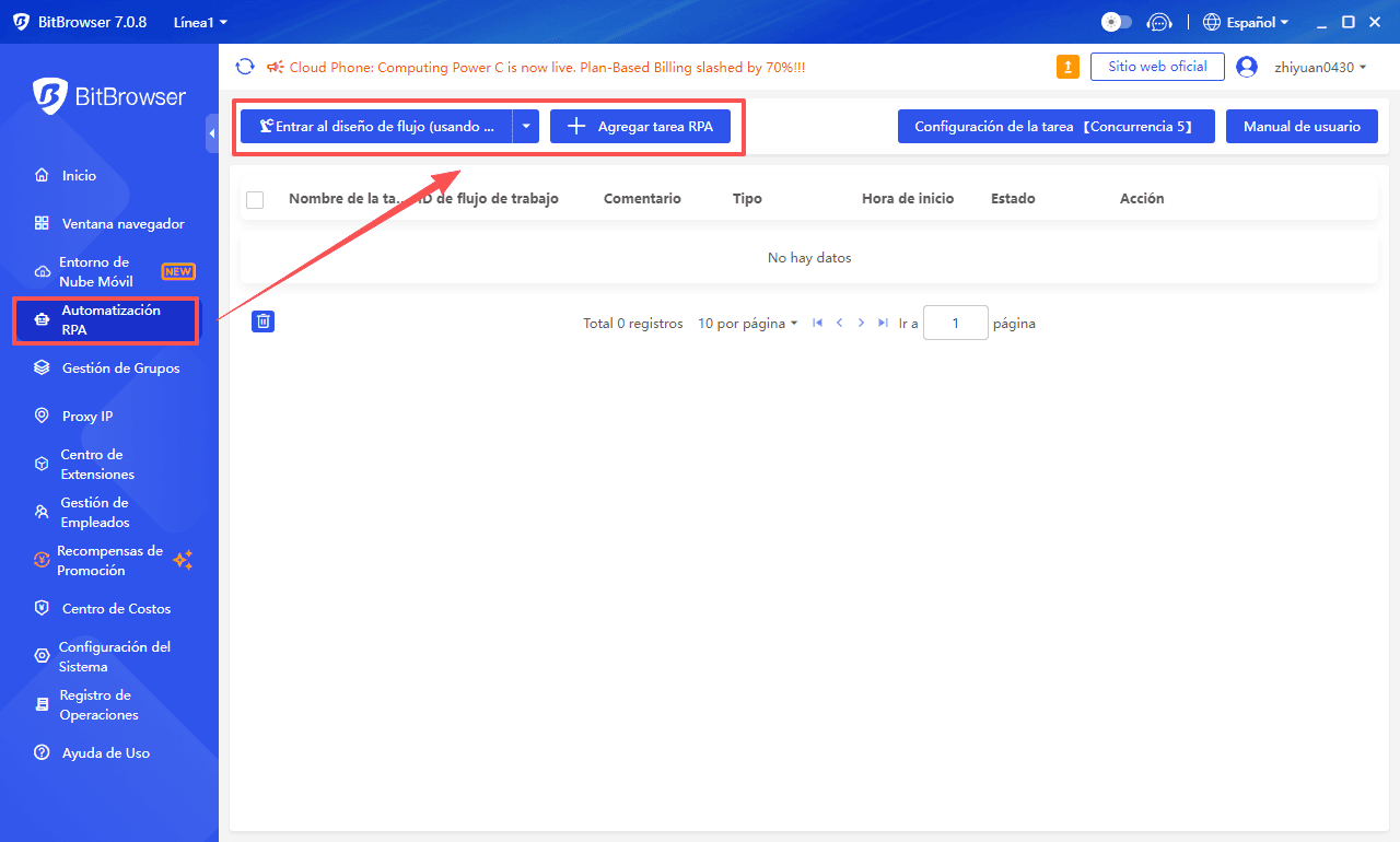 Navegador antidetección
