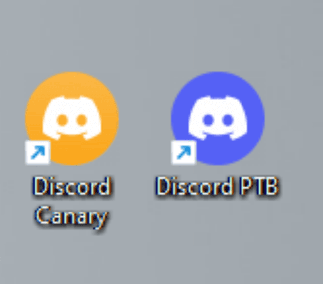 Discord Canary and Discord PTB