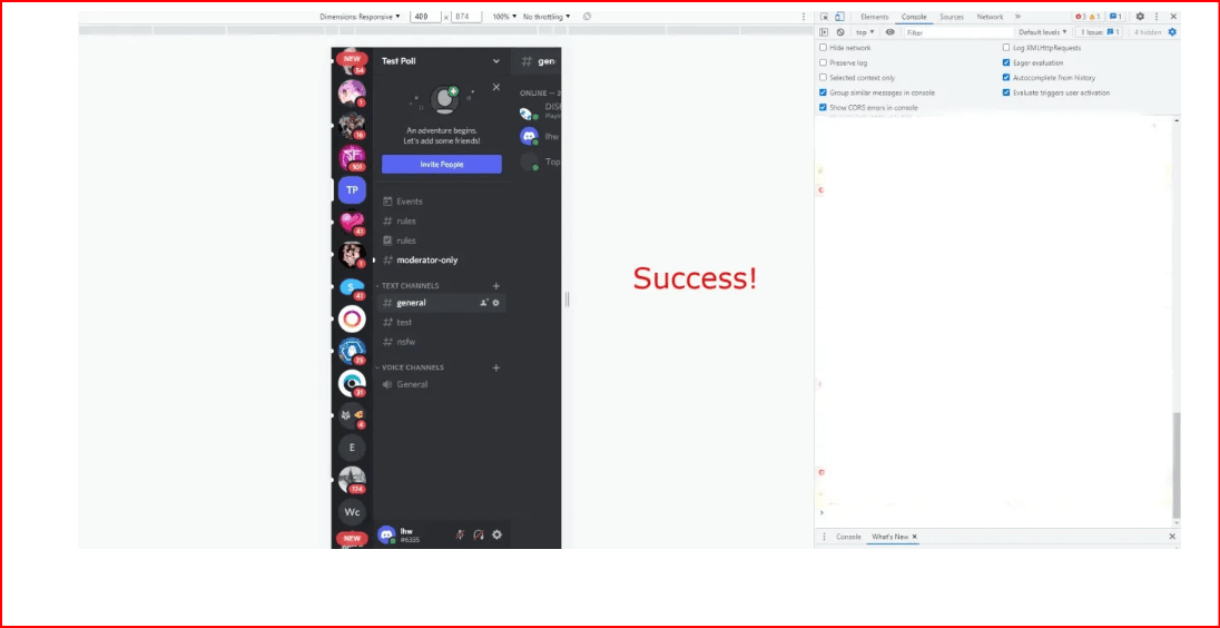 discord login