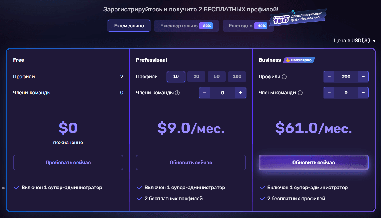 adspower цена