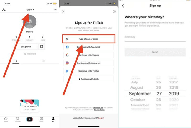 Make Another TikTok Account with a Phone Number