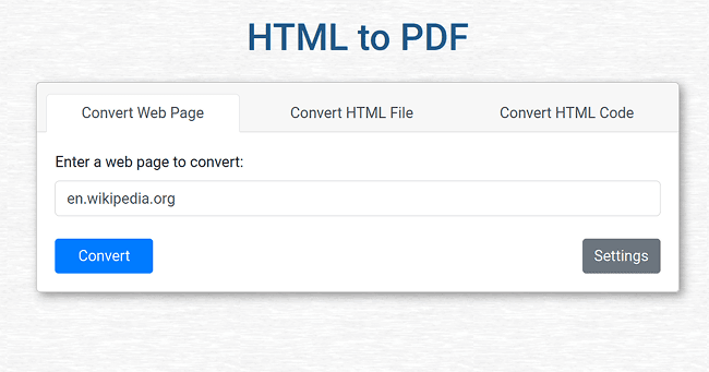 Paste And Click Convert To PDF