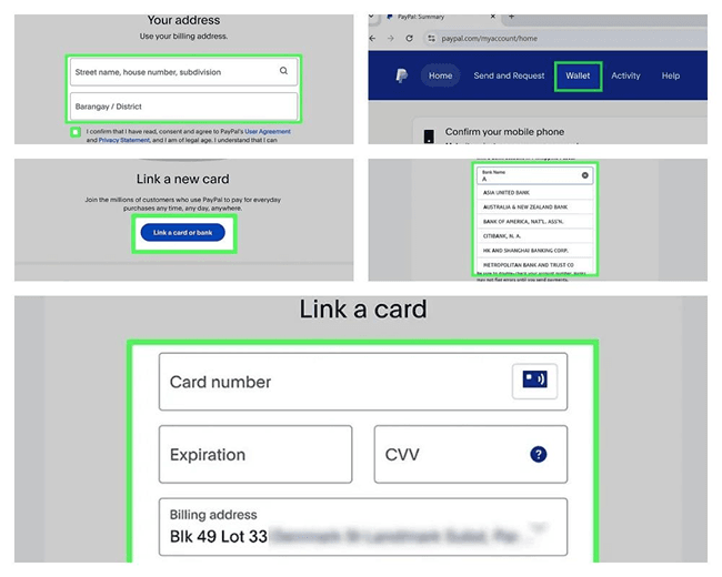 PayPal Sign Up Process Ending