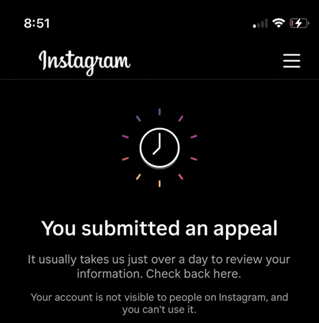 Submit an Appeal