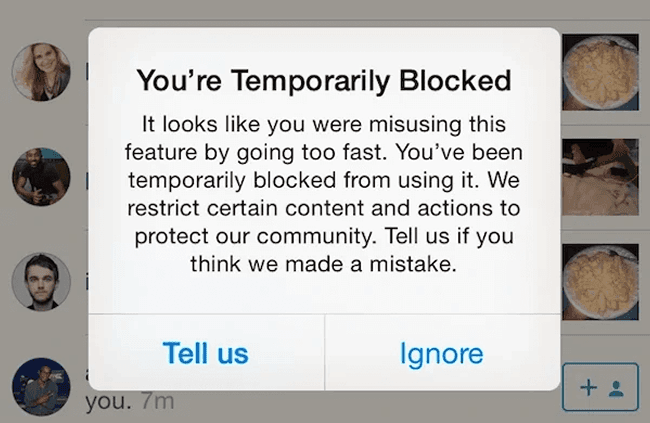 Temporary Bans