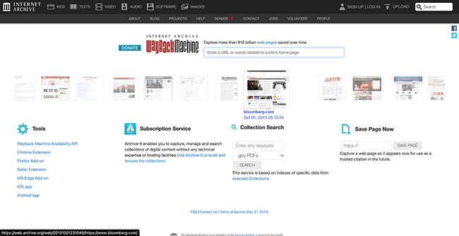 Wayback Machine